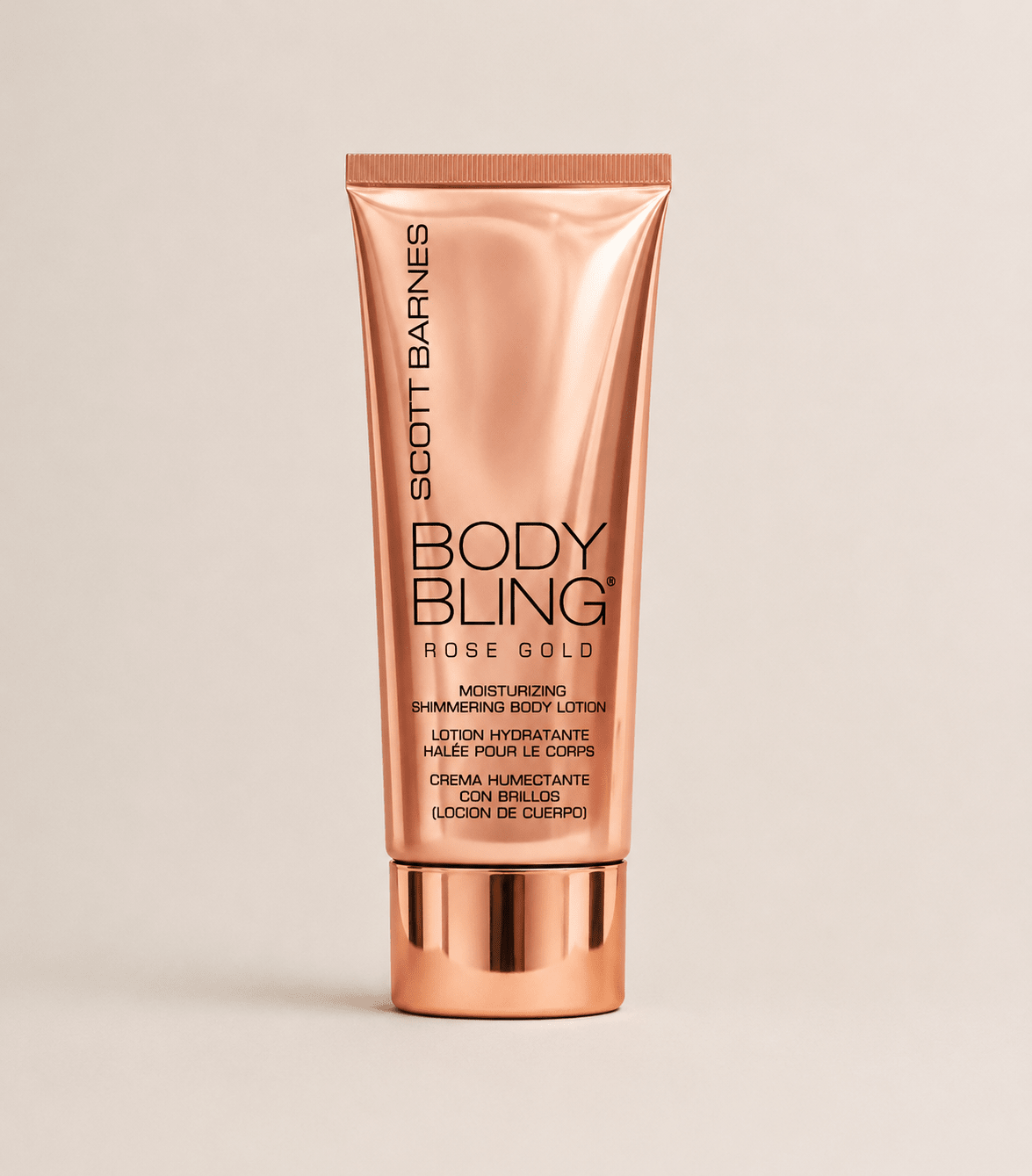 Body Bling - Rose Gold Bronzing Shimmer Lotion - Scott Barnes
