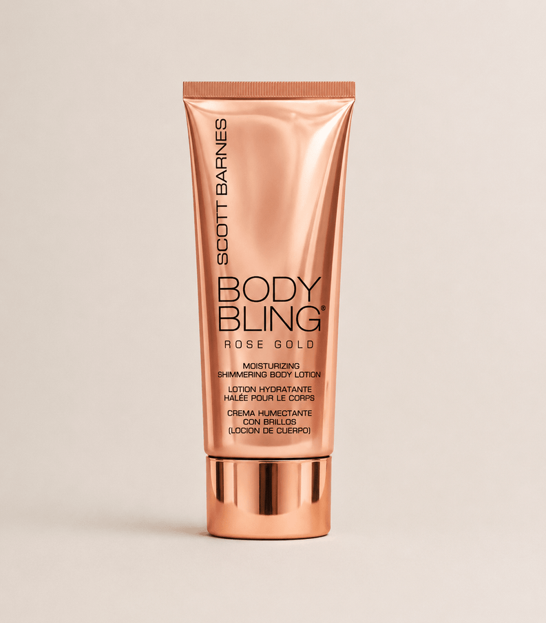 Body Bling - Rose Gold Bronzing Shimmer Lotion - Scott Barnes