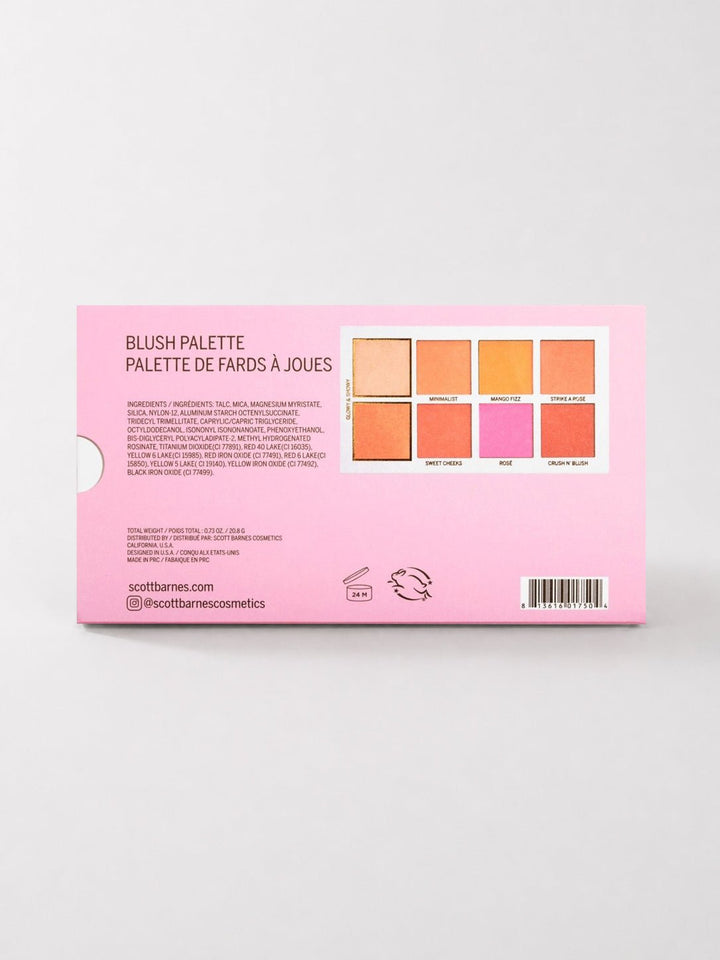 Scott Barnes Chic Cheek N°1 Highlighter and Blush Palette
