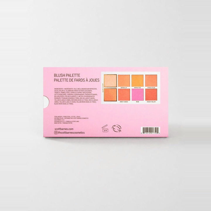 Scott Barnes Chic Cheek N°1 Highlighter and Blush Palette - Scott Barnes