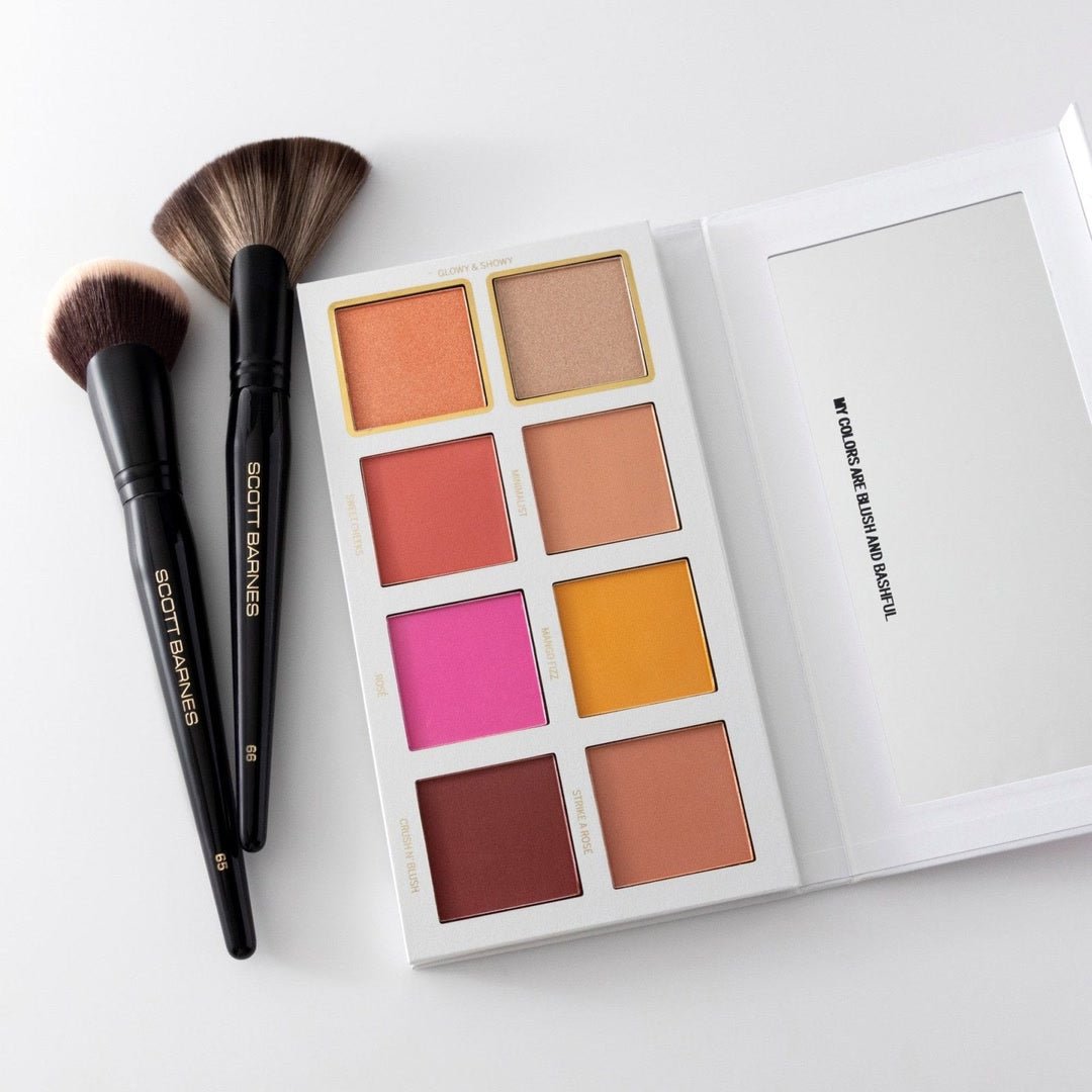 Scott Barnes Chic Cheek N°1 Highlighter and Blush Palette - Scott Barnes