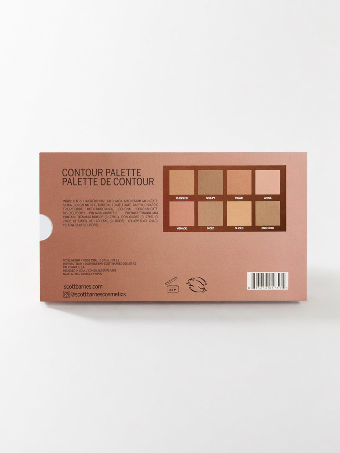 Sculpting and Contour N°1 - Contour Palette - Scott Barnes