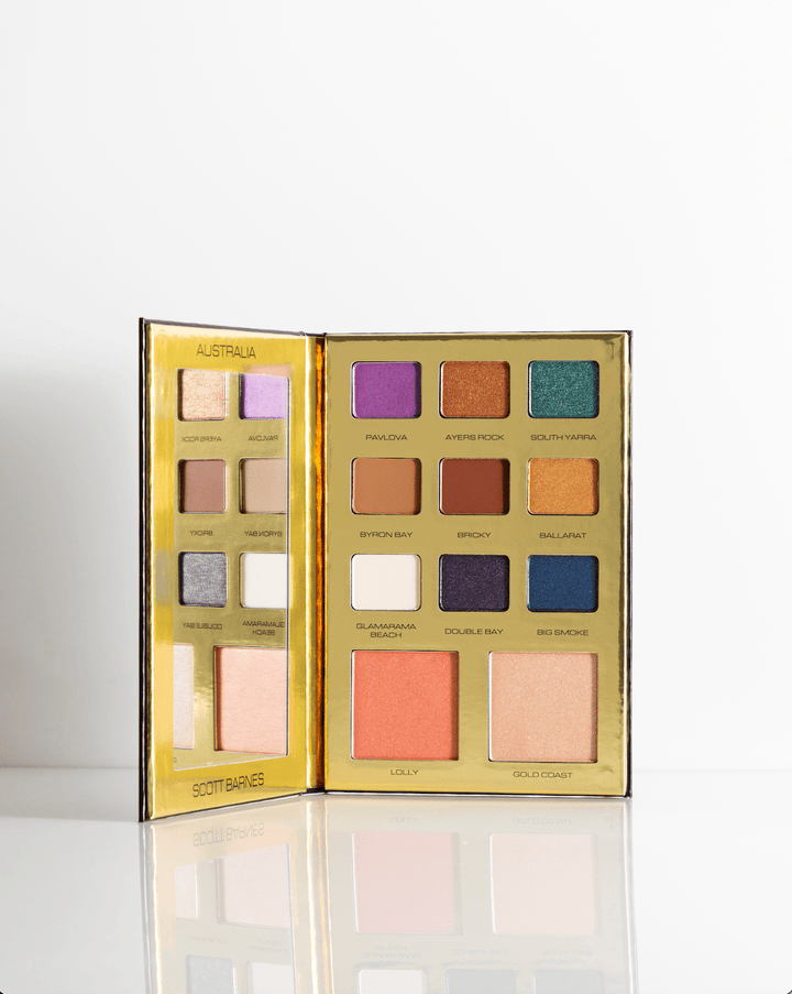 Scott Barnes The Australia Eyeshadow Palette