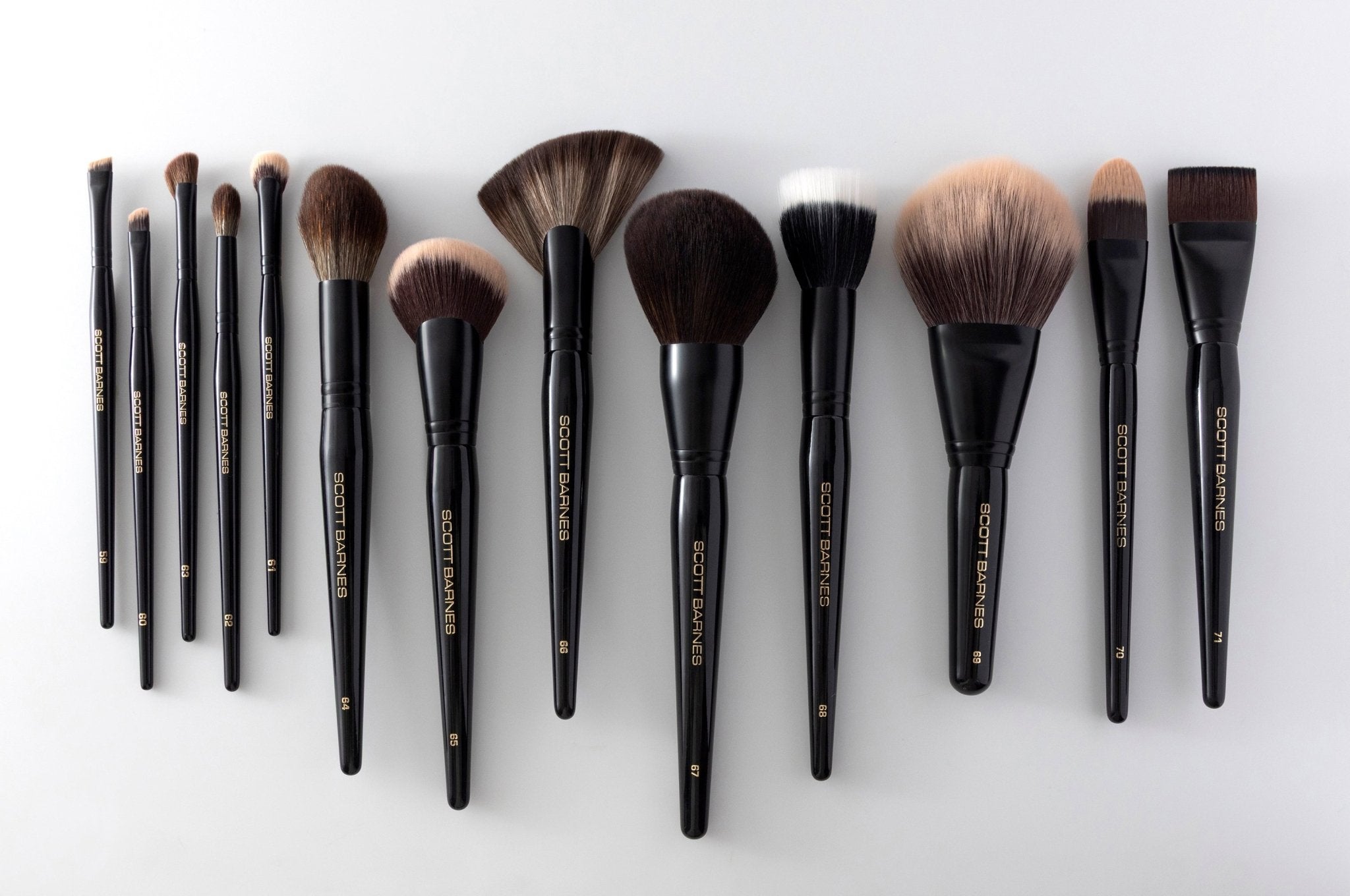 The Complete Pro Series Brush Set - 13 Piece Brush Set - Scott Barnes