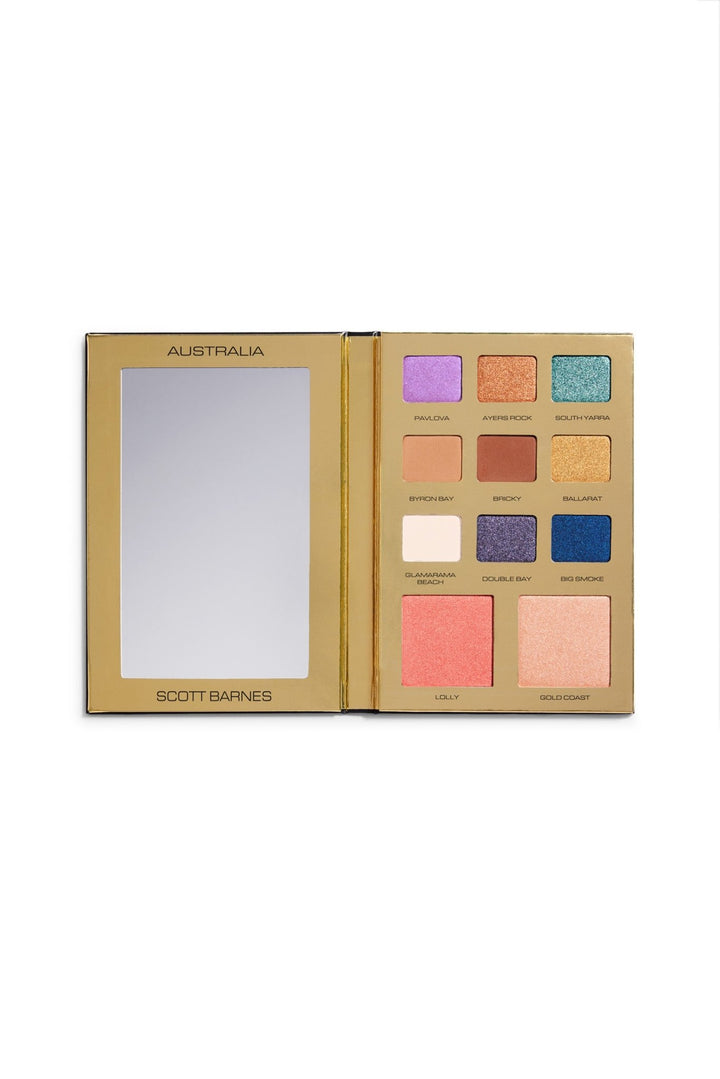 SCOTT BARNES パレット 3種セット Scott Barnes The Voyager Collection Full Eyeshadow Palette Set